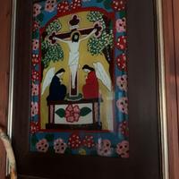 Quadro ortodosso Cristo crocifisso