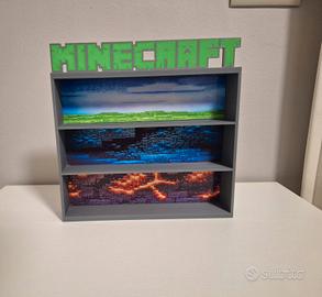 Espositore minecraft Kinder Joy 