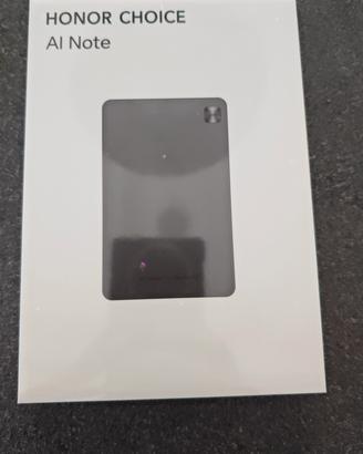 Honor choice ai note