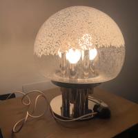 Lampada Tavolo Vintage Anni 70 Space Age 3 Luci