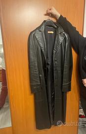 Cappotto donna lungo in vera pelle