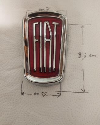 Fregio FIAT auto d 'epoca