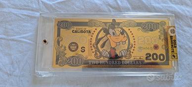 Banconota Pippo Panini Disney