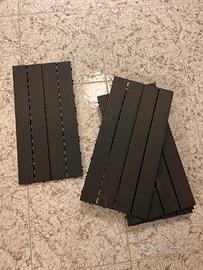 Piastrelle WPC per esterno