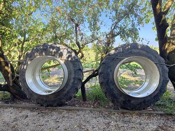 Gomme gemellate per trattore