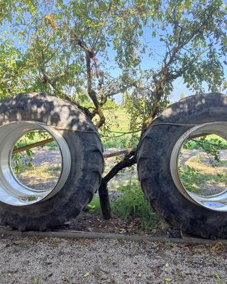 Gomme gemellate per trattore