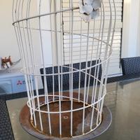 portavaso decorativo in ferro