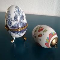 Uova ceramica decorate