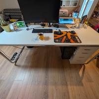 Scrivania + Dattilo + Sedia - Set ufficio completo