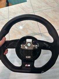 volante tagliato audi A3 8v sline alcantara