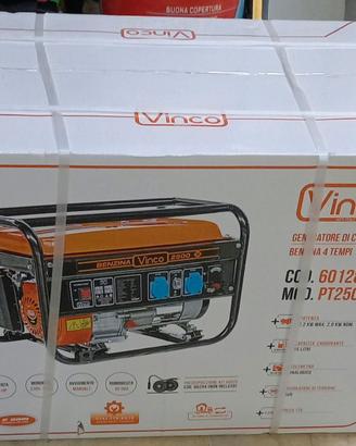 Generatore Vinco PT2500- 2,2 kw - 60128P - NUOVO -