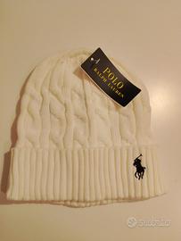 cappello bianco Ralph Lauren 