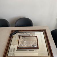 Quadro in rilievo con cornice specchio