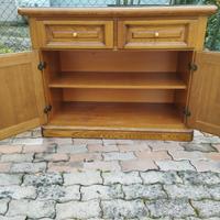 credenza in legno castagno