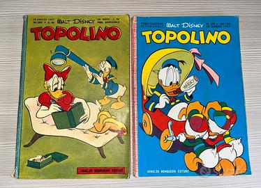 Lotto 2 nuneri rari Topolino: 169 e 290