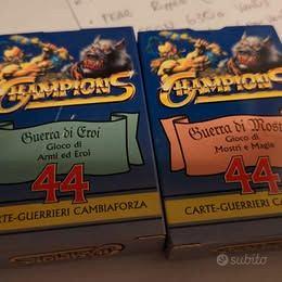 CHAMPIONS guerra eroi armi mostri magie starter