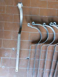 Staffe in rame spessore 4 mm