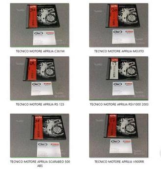 Manuali tecnici scooter e moto