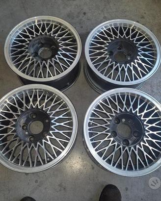 Cerchi In Lega Da 15" MSW Per Bmw Serie 5 E34 E32