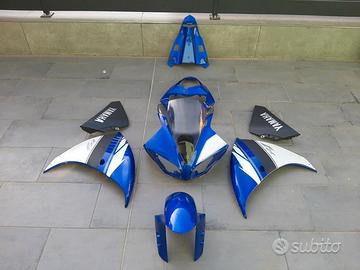 CARENE NUOVE ORIGINALE YAMAHA R1 BiG BANG 09 / 11
