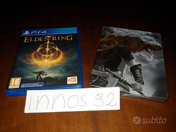 Elden Ring Edizione SteelBook Come Nuovo PS4