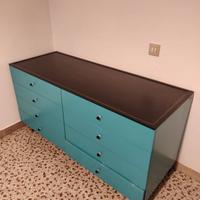 comò con 8 cassetti