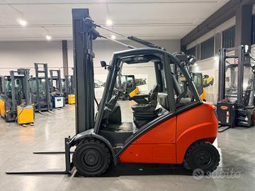 CARRELLO ELEVATORE MULETTO DIESEL LINDE 30 QUINTAL