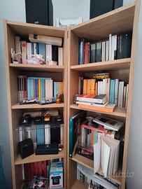 Libreria Billy Ikea (2 pezzi) con sistema a angol