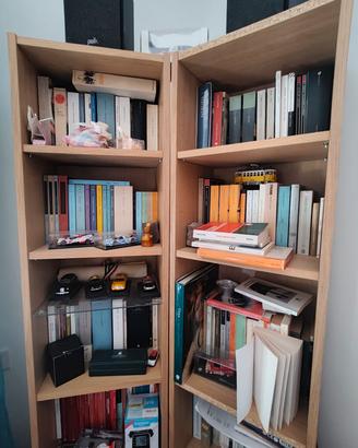 Libreria Billy Ikea (2 pezzi) con sistema a angol
