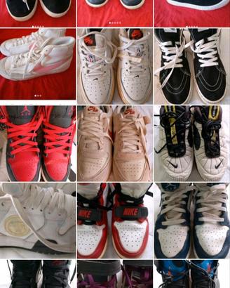 Stock 20 paia sneakers vintage 
