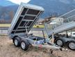 Carrello rimorchio auto ribaltabile doppio asse