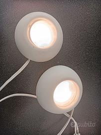 Faretti per mobile/vetrina colore bianco