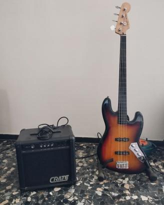 basso fender freetless