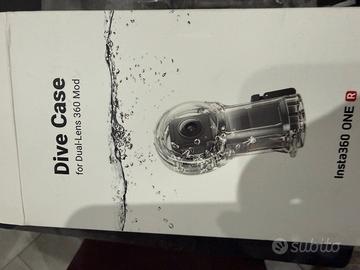Insta 360 one r dave case + batteria verticale