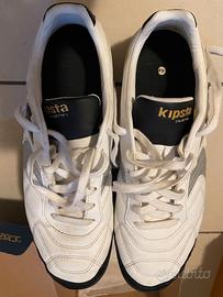 Scarpe BIANCHE calcetto Kipsta 44