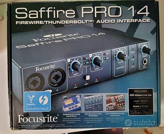Focusrite Saffire PRO 14 (+eventuale PCi Firewire)