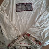 particolare completo top e cardigan  di Monica Mag