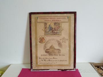 Attestato Commemorativo Anno Santo 1950