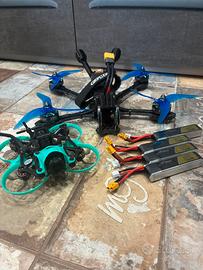 Kit 2 Droni FPV GEPRC Mark5 + DollyFly 16 O4 Lite