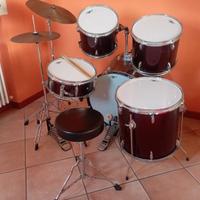 Batteria acustica Baxter 7 pezzi e seggiolino