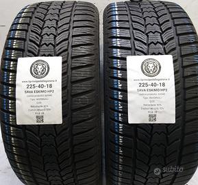 2 GOMME 225 40 18 SAVA A64946
