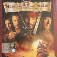 Film DVD Pirata dei Caraibi Maledizione prima luna