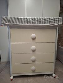 Cassettiera fasciatoio Brevi