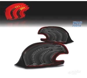FANALI PER PEUGEOT 208 12-15 LIGHT BAR ROSSO FUMÉ