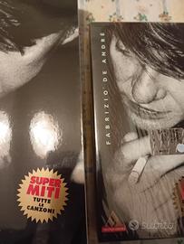 Cofanetto libro + vhs sigillata Fabrizio De André