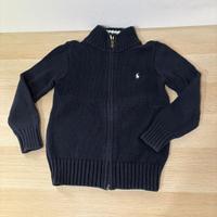 Maglione ralph lauren con zip