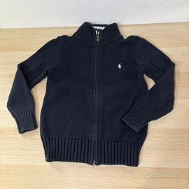 Maglione ralph lauren con zip