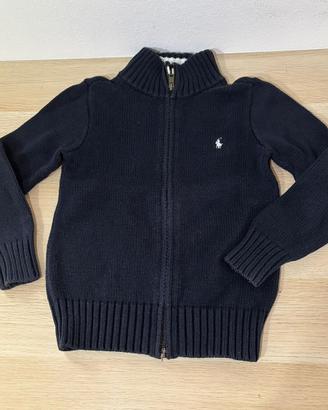 Maglione ralph lauren con zip