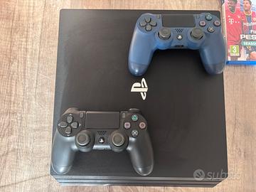 PlayStation 4 Pro 1TB + 2 Controller + PES 2021
