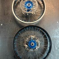 Coppia cerchi completi 19-21 husqvarna ktm gasgas